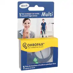 Holland & Barrett Ohropax Multi Oordopjes aanbieding