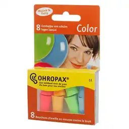 Holland & Barrett Ohropax Color Oordopjes aanbieding