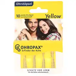 Holland & Barrett OHROPAX ️ Yellow - 10 oordopjes aanbieding