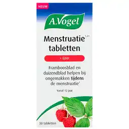 Holland & Barrett A. Vogel Menstruatie tabletten - 30 tabletten aanbieding