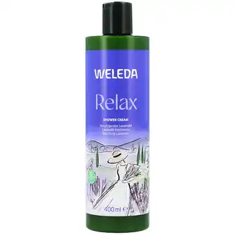 Holland & Barrett Weleda Relax Douchecrème Lavendel - 400ml aanbieding