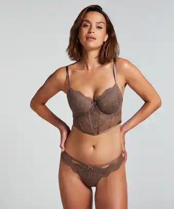 Hunkemoller Hunkemöller Brazilian Arabella Bruin aanbieding