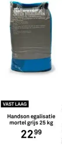 Karwei Handson egalisatie mortel grijs aanbieding