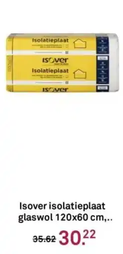 Karwei Isover isolatieplaat glaswol aanbieding