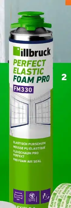 BOUWMAAT Purschuim elastisch FM330 aanbieding
