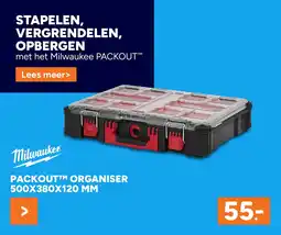 BOUWMAAT PACKOUT ORGANISER aanbieding
