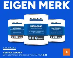 BOUWMAAT BOUW MAAT Verf en lakken aanbieding