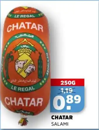 Sahan Supermarkten CHATAR SALAMI aanbieding