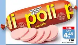 Sahan Supermarkten POLI KIPPENWORST aanbieding