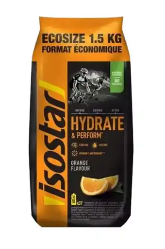 De Online Drogist Isostar Hydrate & Perform Orange Poeder 1500GR aanbieding