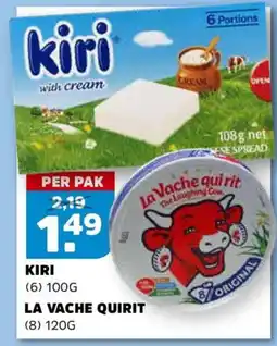 Sahan Supermarkten Kiri La Vache qui rit aanbieding