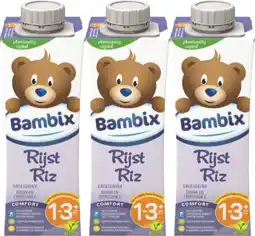 De Online Drogist Bambix Groeidrink Rijst 1-3 Jaar 750ML aanbieding