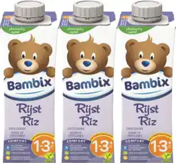 De Online Drogist Bambix Groeidrink Rijst 1-3 Jaar 750ML aanbieding
