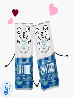 Flink Stëlz Mixed Classics Gin & Tonic 4,5% 25cl 2x aanbieding