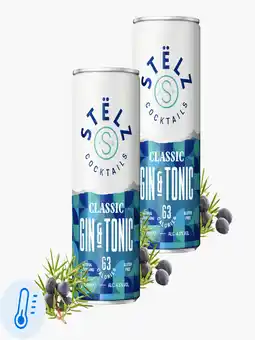 Flink Stëlz Mixed Classics Gin & Tonic 4,5% 25cl 2x aanbieding