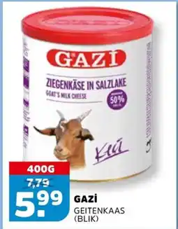 Sahan Supermarkten GAZI Geitenkaas aanbieding