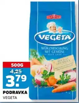 Sahan Supermarkten Podravka vegeta aanbieding