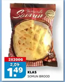 Sahan Supermarkten KLAS Somun brood aanbieding
