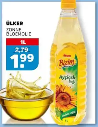 Sahan Supermarkten Ülker zonne bloemolie aanbieding