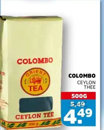 Sahan Supermarkten COLOMBO Ceylon thee aanbieding