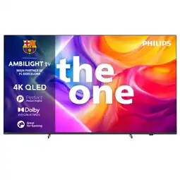 MediaMarkt Philips 75pus9000 4k Qled Ambilight Tv 75 Inch Xxl (the One) (2025) aanbieding