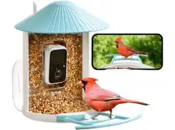 MediaMarkt Birdfy Vogelvoederhuisje Met Zonnepaneel Ai Herkenning 7 Day Camera aanbieding