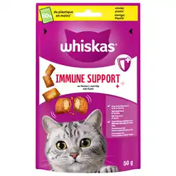 Pets Place Whiskas Immune Support - Verwensnacks - Kip 50 g aanbieding