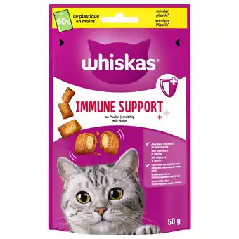 Pets Place Whiskas Immune Support - Verwensnacks - Kip 50 g aanbieding