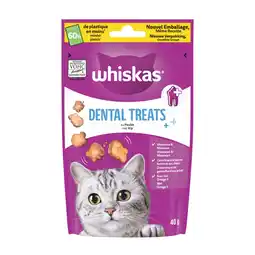 Pets Place Whiskas Dental Treats - Verwensnacks - Kip 40 g aanbieding