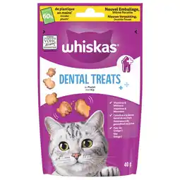 Pets Place Whiskas Dental Treats - Verwensnacks - Kip 40 g aanbieding
