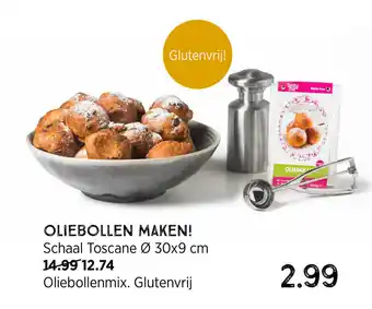 Xenos Oliebollen maken! Oliebollenmix. Glutenvrij aanbieding