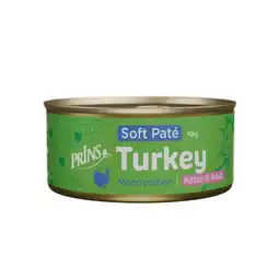 Pets Place Prins Soft Paté - Kattenvoer - Kalkoen 70 g aanbieding