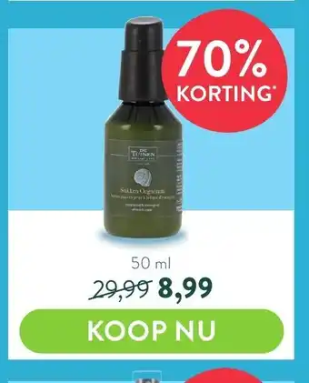 Holland & Barrett De Tuinen natural care Slakken Oogserum 50 ml aanbieding