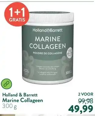Holland & Barrett Marine Collageen aanbieding