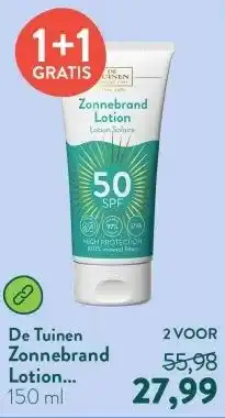 Holland & Barrett Zonnebrand Lotion SPF50 aanbieding