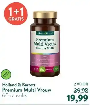 Holland & Barrett Premium Multi Vrouw aanbieding
