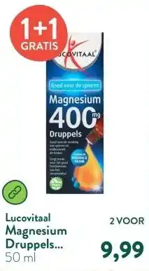 Holland & Barrett Magnesium Druppels 400mg aanbieding