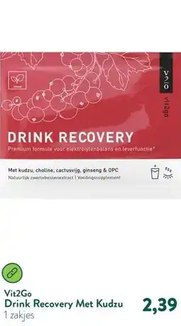 Holland & Barrett Drink Recovery Met Kudzu aanbieding