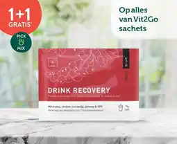 Holland & Barrett 1+1 GRATIS Op alles van Vit2Go sachets aanbieding
