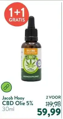 Holland & Barrett CBD Olie 5% aanbieding