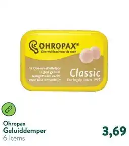 Holland & Barrett Geluiddemper aanbieding