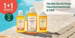 Holland & Barrett 1+1 GRATIS Op alle Jacob Hooy Haarlemmerbruin & CBD aanbieding