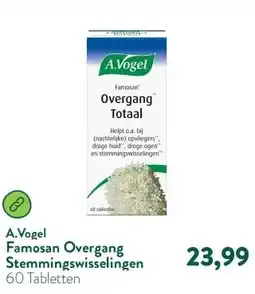 Holland & Barrett Famosan Overgang Stemmingswisselingen aanbieding