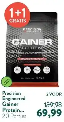 Holland & Barrett Gainer Protein Aardbei - 2,4kg aanbieding