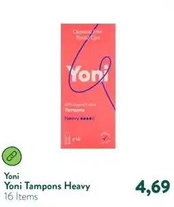 Holland & Barrett Yoni Tampons Heavy aanbieding