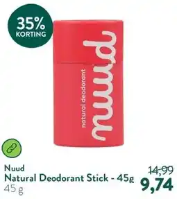 Holland & Barrett Natural Deodorant Stick - 45g aanbieding