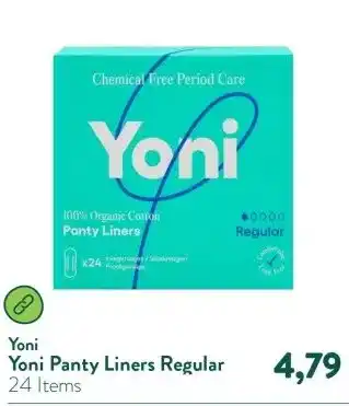 Holland & Barrett Yoni Panty Liners Regular aanbieding