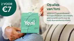 Holland & Barrett Op alles van Yoni aanbieding