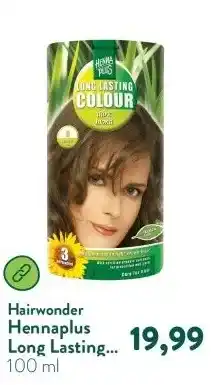 Holland & Barrett Hennaplus Long Lasting Colour 6 Dark Blond aanbieding