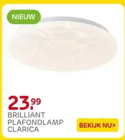 Praxis BRILLIANT PLAFONDLAMP CLARICA aanbieding